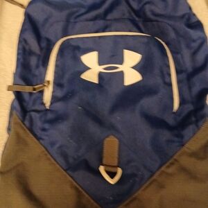 Under Armour Men's Backpack in Blue and Gray